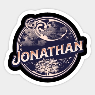 Jonathan Name Tshirt Sticker